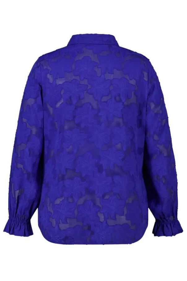 Doorschijnende blouse