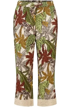 Driekwart broek met print