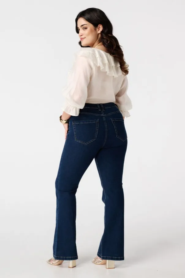 Flared leg jeans JASMIN