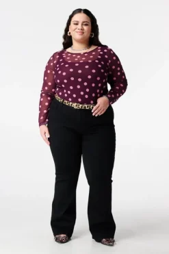 Flared leg jeans JASMIN