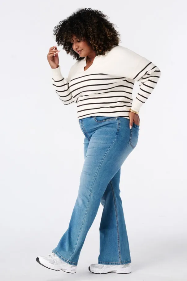 Flared leg jeans JASMIN