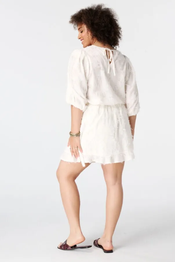 Fluffy overslag skort