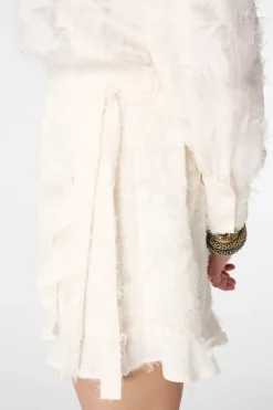 Fluffy overslag skort