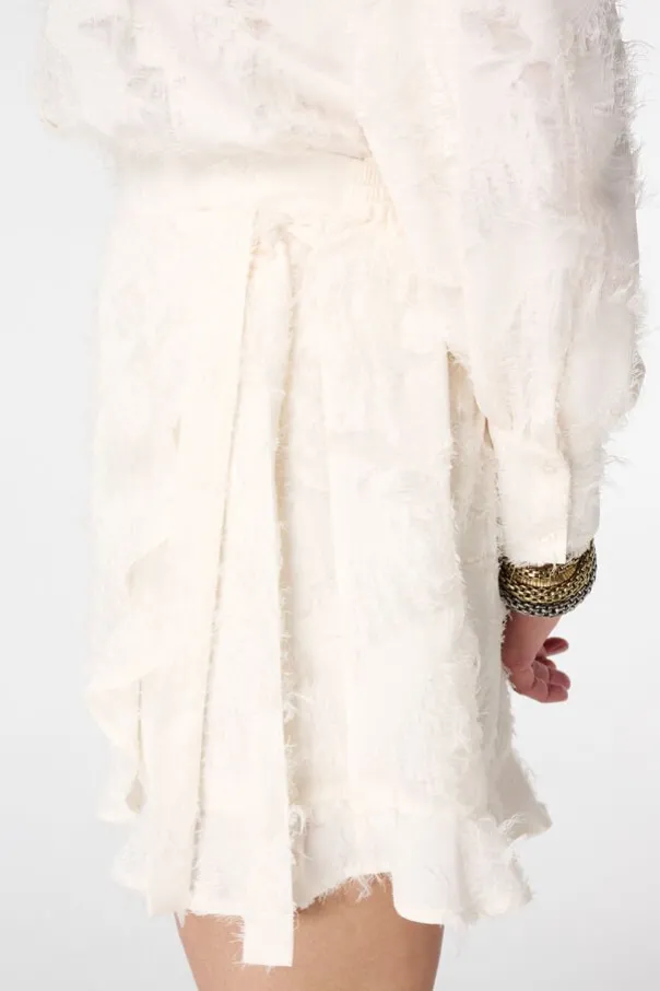 Fluffy overslag skort