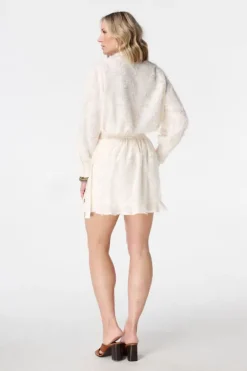 Fluffy overslag skort
