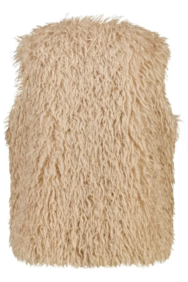 Fuzzy gilet
