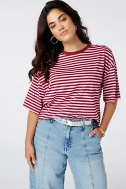 Gestreept t-shirt