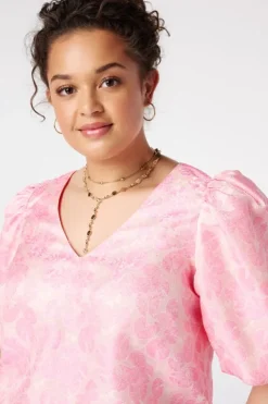 Jacquard blouse