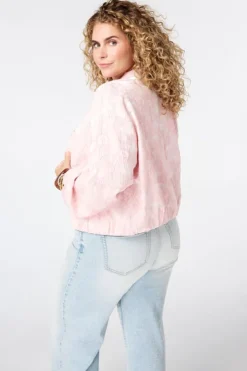 Jacquard bomber jasje