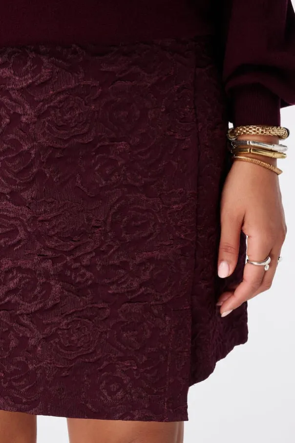 Jacquard overslagrok