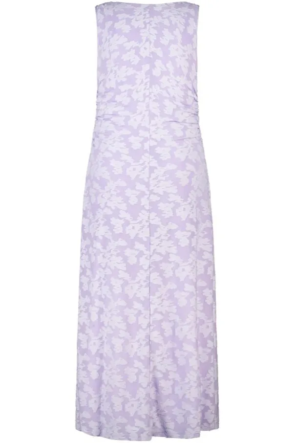 Jaqcuard maxi jurk