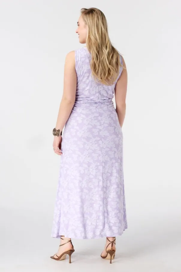 Jaqcuard maxi jurk