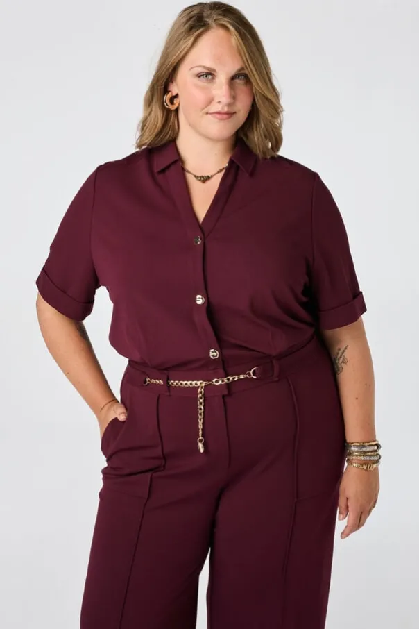 Jumpsuit met ceintuur