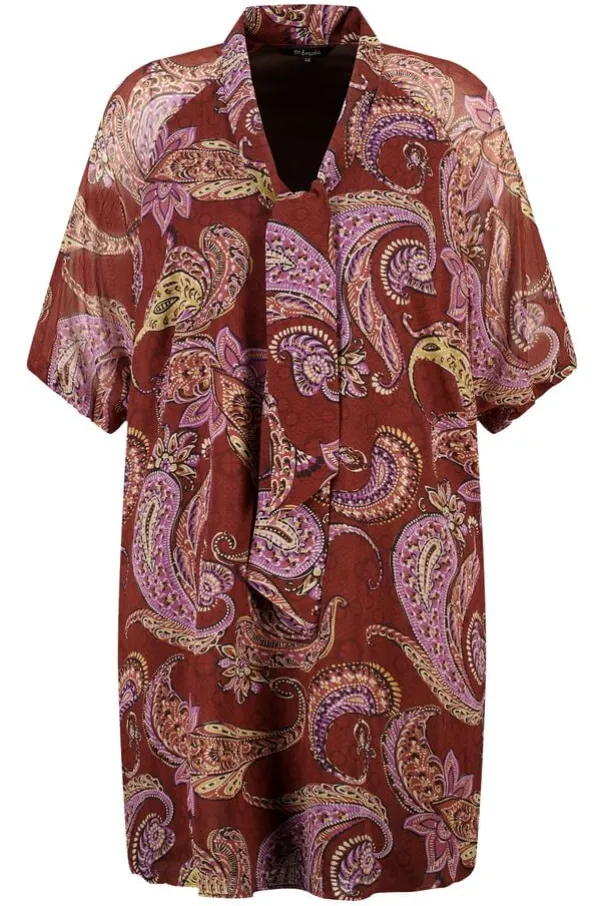 Jurk met paisley print