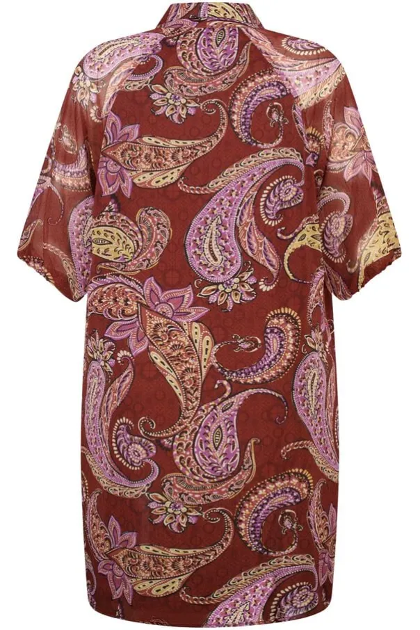 Jurk met paisley print