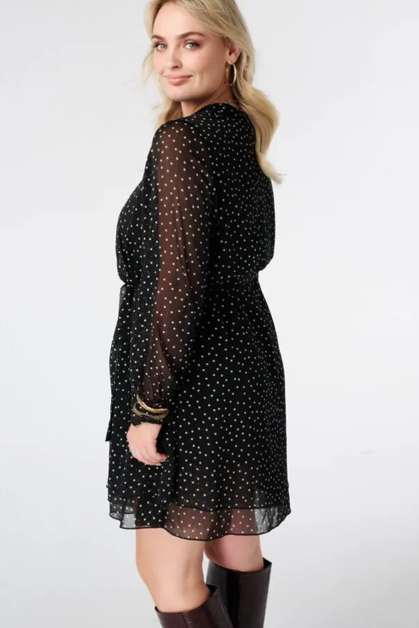 Jurk met polka dot