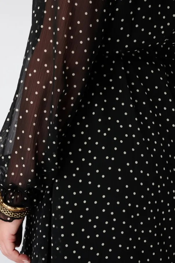 Jurk met polka dot