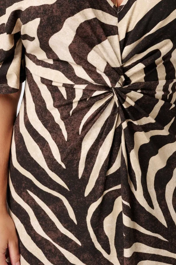 Jurk met print