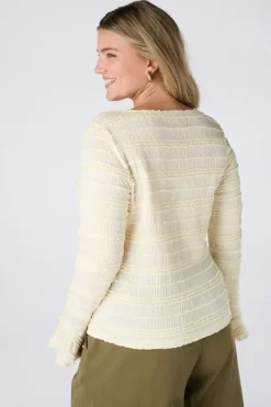 Kanten top met ruffles