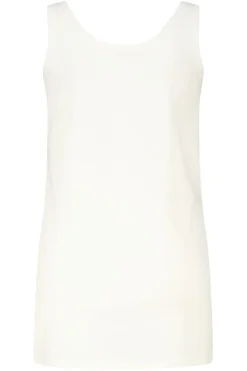 Katoenen extra lange singlet