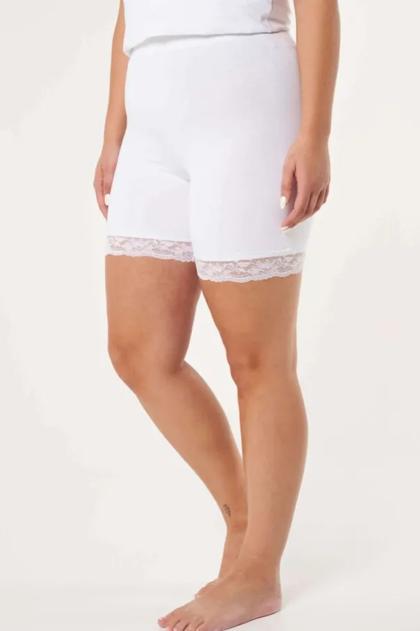 Korte legging met kant