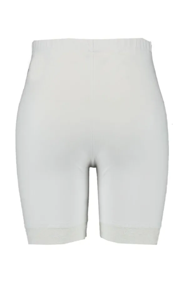 Korte legging met kant