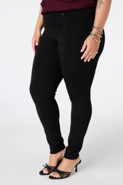 Legging met sierknopen