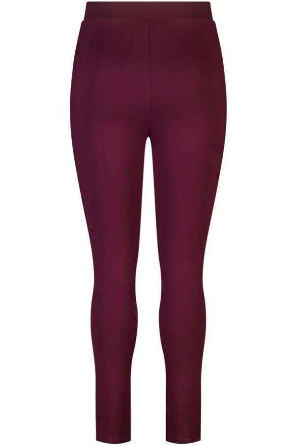 Legging met sierknopen