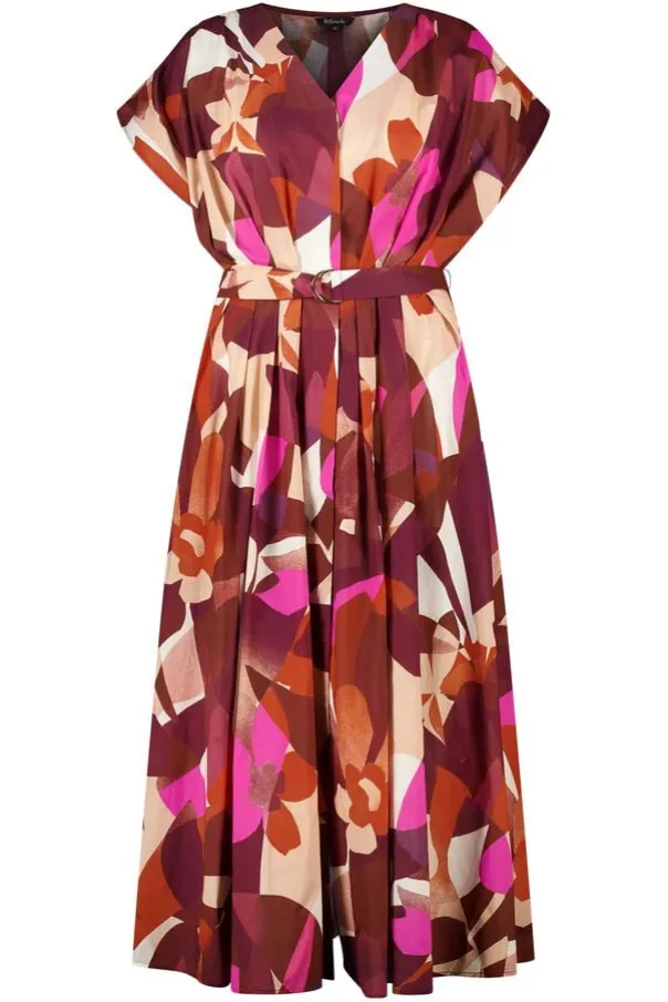 Maxi jurk met ceintuur