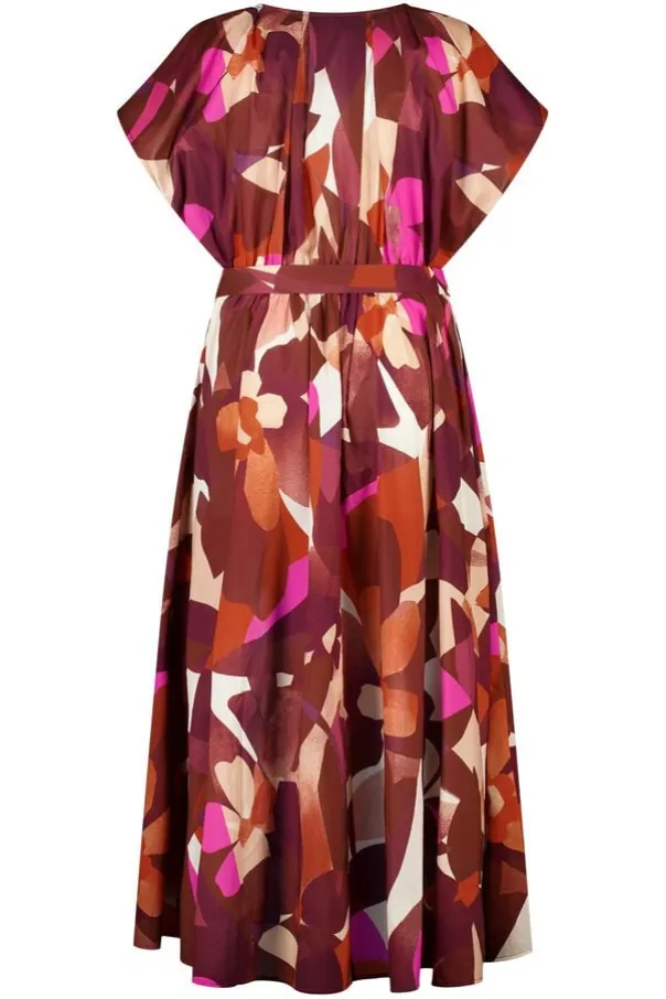 Maxi jurk met ceintuur