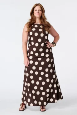 Maxi jurk met print