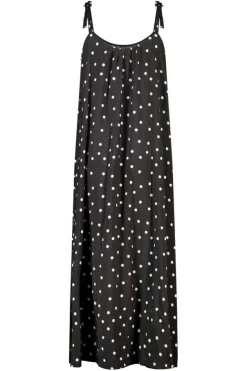 Maxi polka dot jurk