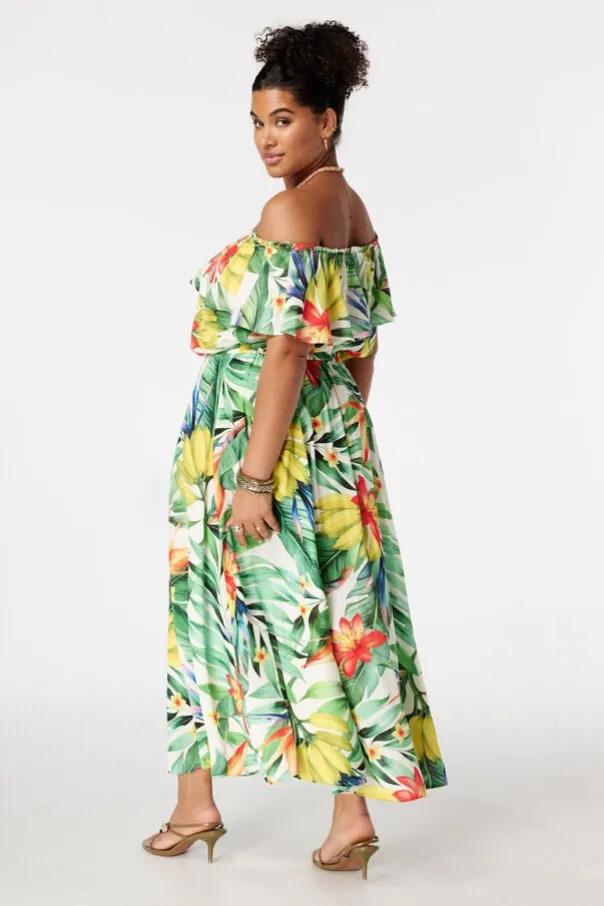 Maxi rok met print