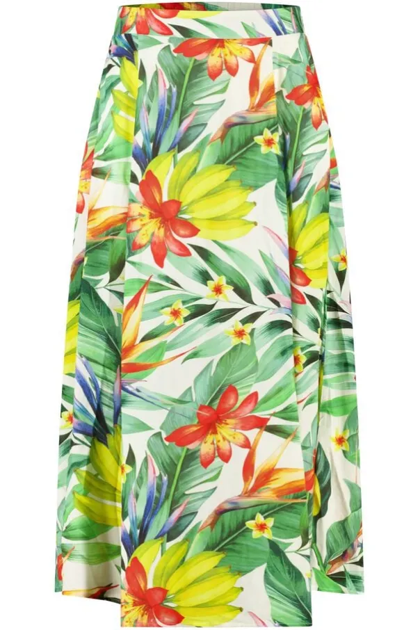Maxi rok met print
