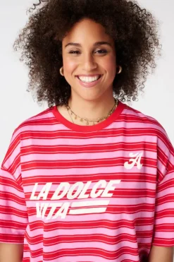 Oversized t-shirt met artwork