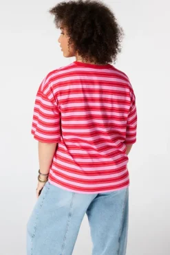 Oversized t-shirt met artwork