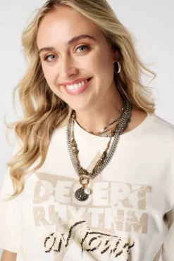Oversized t-shirt met print