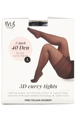 2-pack 3D Super stretch panty 40 denier