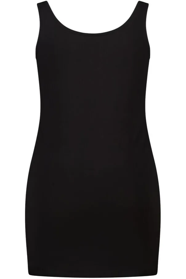 2-pack katoenen singlet extra long