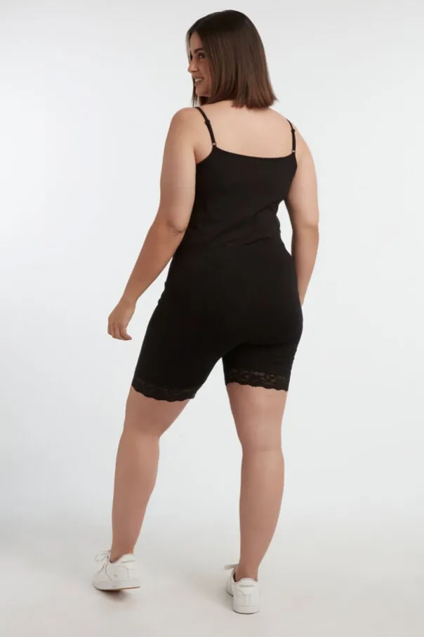 2-pack Korte legging met kant