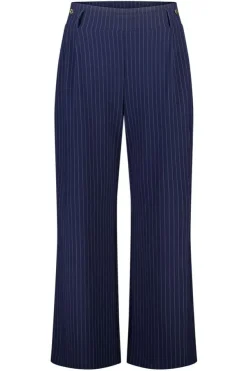 Pantalon met krijtstreep