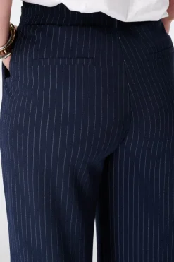 Pantalon met krijtstreep
