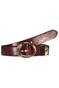 PU leren riem met gouden gesp