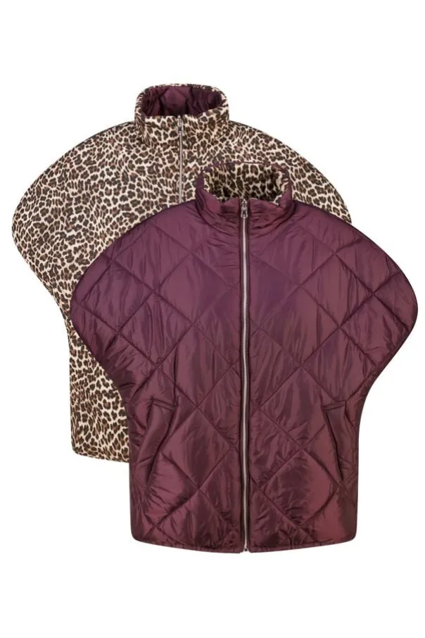 Reversible gewatteerde bodywarmer