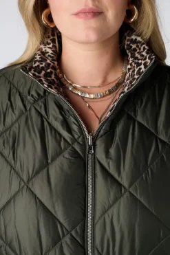 Reversible gewatteerde bodywarmer