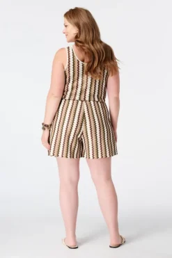 Short met elastische taille