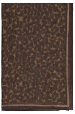Sjaal met animal print