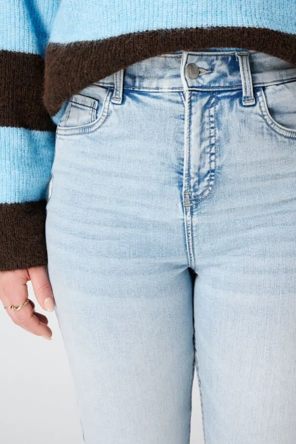 Skinny leg jeans CHERRY