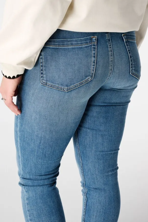 Slim leg jeans IRIS met stretch