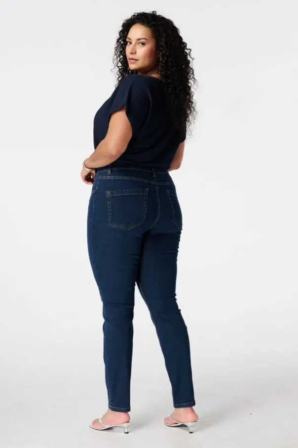 Slim leg jeans IRIS met stretch